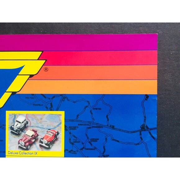 Micro Machine Poster Lewis Galoob Toys 1988 Scale Miniatures The 1989 Collection - Picture 6 of 8